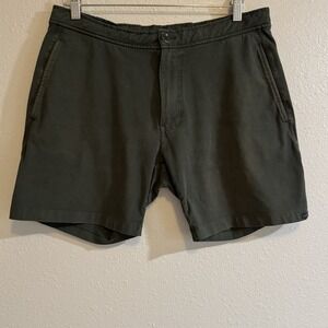 Good Man Brand Men's M Olive Green Flex Pro Jersey Drawstring Chino Tulum Shorts